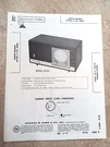 Original Sams Photofact 533-16 Zenith D720C, Tube Radio. Fixed Price $5.90.