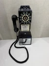 Crosley 1957 Retro Payphone Desk Telephone Coin Bank Black Model CR56. Fixed Price $75.00.