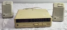Vintage Spacemaker Clock Radio Am/fm W/ Intercom Model 7-4295A Read!. Fixed Price $15.95.