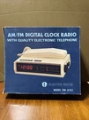 Vintage Electro-matic Telephone Digital Clock Am/fm.radio Not Working.. Fixed Price $20.00.