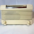 Vintage 1947 Wards Airline Bakelite Tube Am Radio 74BR-1503B Ivory Mcm Works. Fixed Price $48.00.