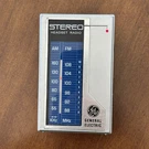 General Electric 7-1625A Vintage Am/fm Stereo Headset Radio Works Great. Fixed Price $9.99.