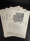 Sams Photofacts Vintage Radios Hallicrafters Brand - You Choose Model. Fixed Price $6.50.