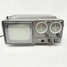 Webcor Vintage Portable Television 5TV-521R B/w Am Fm Tested Works!. Fixed Price $59.99.