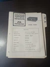 Sd Soundesign 3450B Service Manual Original Repair Book Clock Radio. Fixed Price $49.99.