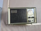 Vintage Sears Silvertone Solid State Am Tabletop Radio Chromatic Tuning Green. Fixed Price $22.49.