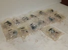 Lot Of 13 Bags Amp 5-569278-4 RJ45 CAT3 Modular Plugs, Solid Wire, 25/BAG. Fixed Price $49.99.