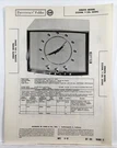 Vintage Photofact Folder 4PG. 1957 Zenith Clock Tadio. Model Z524W,Y. A43. Fixed Price $8.00.