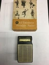 Vintage Old Retro General Electric Transistor Radio Black Model P820A Works. Fixed Price $17.95.