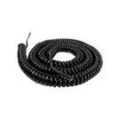 Miller Edge C182-12B Coil Cord Wire 12' Foot Extended 18AWG Sjeo White/red 6". Fixed Price $32.95.