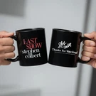 Late Night Tv Comedy Theme Mug Funny Gift Coffee Cup Fan Item. Fixed Price $22.04.