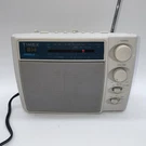 Vtg Timex T249G Four Band Lcd Clock Am / Fm Radio Plug Or Battery Indiglo Tan. Fixed Price $19.87.