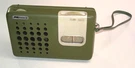 Vintage Kmart SD-5 Am Solid State Transistor Radio Olive Green Hong Kong Works. Fixed Price $26.95.