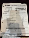 Orig. Sharp WQ-CH600 (gy) WQ-CH1000 Repair & Service Manual *original*. Fixed Price $13.99.