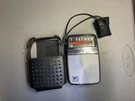 Vtg Long Range Solid State Am Radio W/original Cover & Earpiece-tested. Fixed Price $55.00.
