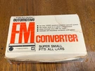 Realistic Fm Radio Converter (model 12-1348) Nos. Fixed Price $99.99.