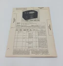 Vtg Howard Sams 1947 Radio Photofact Folder Philco Model 48-464. Fixed Price $11.99.