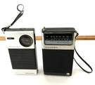 2 Transistor Radios: Vtg Realistic Shack & Lloyd's Am/fm Parts/restore. Fixed Price $18.00.