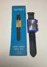 70'S Sonnet Wrist Transistor Radio Model 161W Vintage. Fixed Price $49.99.