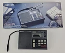 Parts/repair Sony ICF-7600DS Synthesized Receiver Radio In Box W Antenna Adaptor. Fixed Price $79.95.