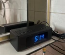 Emerson Am/fm Dual Alarm Clock Radio With 0.6" Blue Led Display, Black New. Fixed Price $20.99.