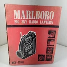 Marlboro Big Sky Radio Lantern MCS-75161 New In Box. Fixed Price $20.99.