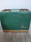 Sylvania Vintage Am Radio. Mid Century. Green. Tested.. Fixed Price $69.45.