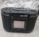 Sony Mega Watchman Fd - 555TV/FM Stereo/am Receiver/cassette Player (no Cord). Fixed Price $27.00.