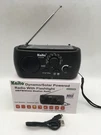 Dynamo/solar Powered Weather Radio With Flashlight Am/fm/noaa Model KA332. Fixed Price $18.00.