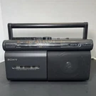 Sony Radio Cassette Player CFM-30TW. Weather Corded/battery Power. Fixed Price $35.00.
