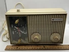 Triumph 202E Table Top Radio Clock Alarm Tested & Works Vintage 90C0470-1. Fixed Price $19.99.