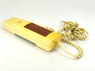 Vintage Unitech Touchtone Desk Telephone Digital Ring Woodgrain Panel. Fixed Price $14.99.