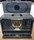 Zenith Transoceanic Radio 8G005-YTZ1 Powers On But Tuner Cable Missing. Fixed Price $125.00.