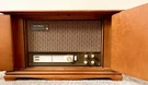 Sears Silvertone Solid State Am/fm Radio Tabletop Wood Cabinet Vintage. Fixed Price $140.00.