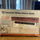 Ge Spacemaker Am/fm Clock Radio Intercom Base Unit Model #7-4295 Nib Open Box. Fixed Price $199.99.