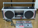 Sony CFS-450 Boombox Radio Cassette Recorder Powers Untested Junk As-is. Fixed Price $500.00.