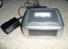 Capello Relax & Recharge Docking Alarm Clock CI201 (silver). Fixed Price $22.99.