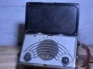Zenith 4K600 Portable Tube Radio Black With Red Handle Collectible Model. Fixed Price $124.95.
