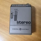 Ge 7-1010A Portable Stereo Am/fm Radio Works!. Fixed Price $30.00.