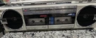 Vintage Sharp QT-77 Am/fm Stereo Radio Cassette Boombox With Manual Read Desc. Fixed Price $60.00.