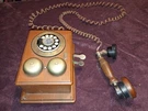Vintage 1980 Western Electric Country Junction Wall Dial Phone. Fixed Price $69.99.