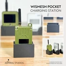 Meshtastic Wismesh Pocket Radio Charging Dock. Fixed Price $20.00.