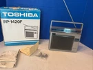 Toshiba: Rp 1420F Fm/am Clean With Original Box,papers Read.. Fixed Price $20.80.