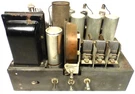 Vintage Philco 89 Cathedral: Untested Chassis W/ 6 Tubes Good Graphic & Tuning. Fixed Price $65.00.