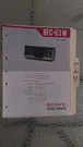 Sony 8FC-63W Service Manual Original Repair Book Am Fm Clock Radio. Fixed Price $27.50.