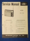 Sharp FX-163 Radio Service Manual Schematic Factory Original Real Thing. Fixed Price $10.49.