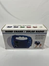 Jc Penney Hand Crank/solar Radio Nos, Blueberry Nib. Fixed Price $24.99.