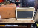 Vintage Cbs Columbia 5220 Portable Tube Radio Powers On Gray 1950. Fixed Price $35.00.