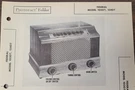 Federal Models 1030T & 1540T Radio Photofact. Fixed Price $5.50.