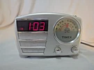 Timex T247S Retro Alarm Clock Radio Am/fm Silver Digital Tested Works. Fixed Price $12.00.